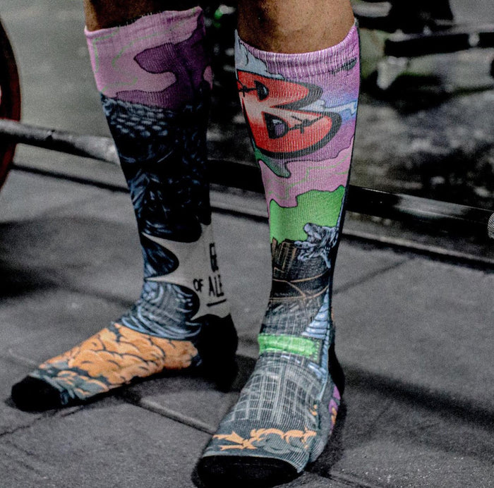 Limited Edition Godzilla Deadlift Socks