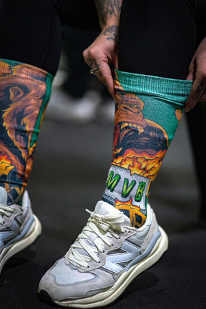 King Kong  Deadlift Socks